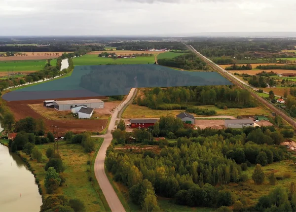 Karta över siten Rotkilen